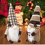 Faceless Doll-Strip hat