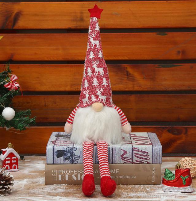 Shining Faceless Doll-Red