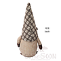 Faceless Doll-Plaid hat
