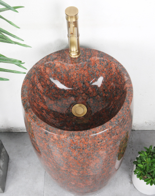 Granite Pedestal Basin