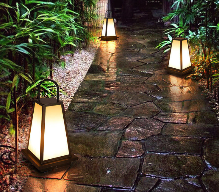 Solar Pillar Light-D25*H50cm