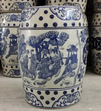 Ceramic stool