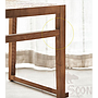 Rattan solid wood dining chair-48*42*79cm