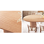 All solid wood dining table-160*80*75cm