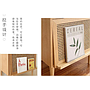 Bamboo rattan solid wood storage cabinet-58*38*57cm