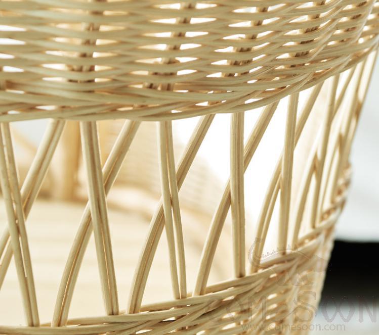 Real rattan baby bed-115*56*72cm