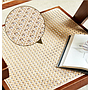 Real rattan solid wood lounge chair-66*59*76cm