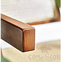 Real rattan solid wood lounge chair-66*59*76cm