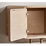 Rattan woven solid wood TV cabinet-220*40*60cm