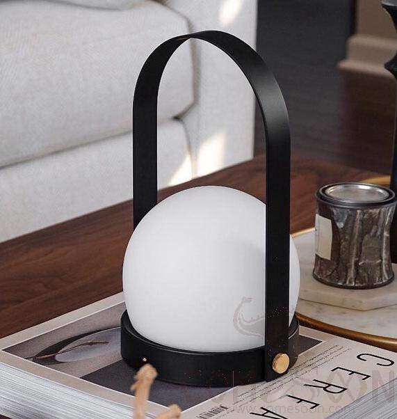Lantern Table Light-Black