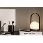 Lantern Table Light-Black