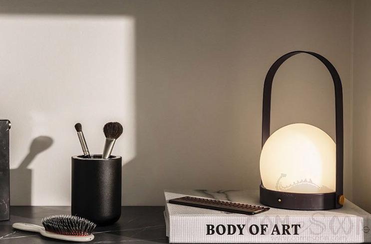 Lantern Table Light-Black