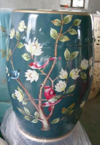 Ceramic stool