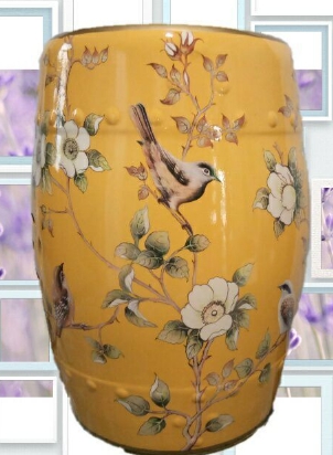 Ceramic stool