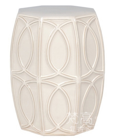 Ceramic stool