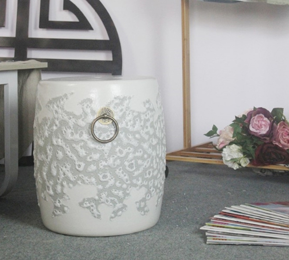 Ceramic stool