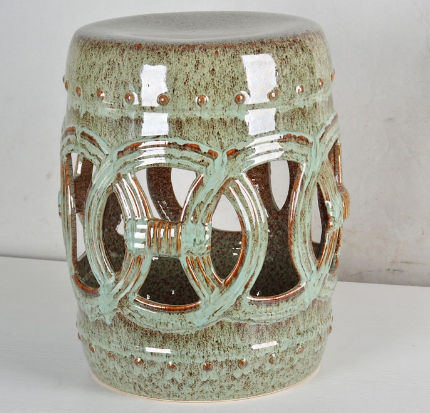 Ceramic stool