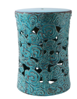 Ceramic stool