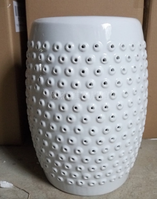 Ceramic stool