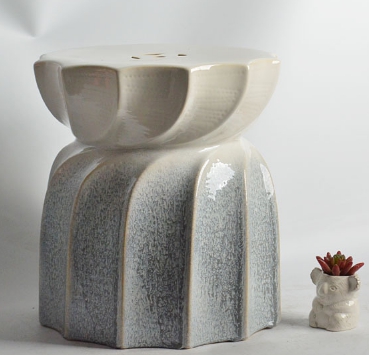 Ceramic stool