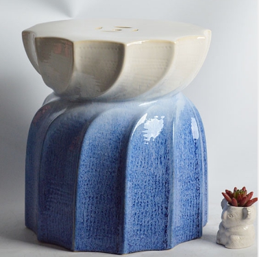 Ceramic stool