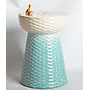 Ceramic stool