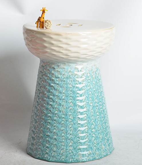 Ceramic stool