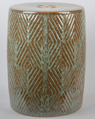 Ceramic stool