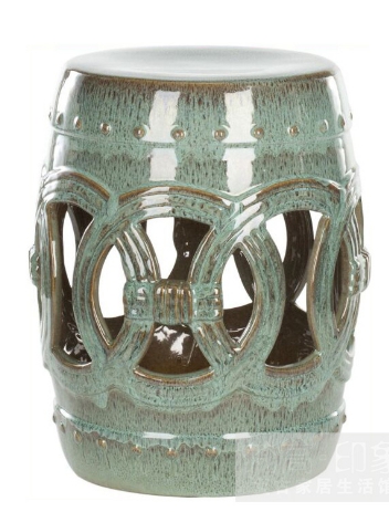 Ceramic stool