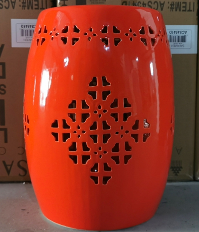 Ceramic stool