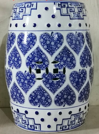 Ceramic stool