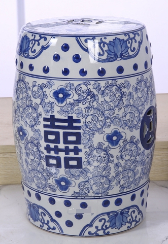 Ceramic stool