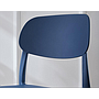 Plastic back chair-45*43*81cm