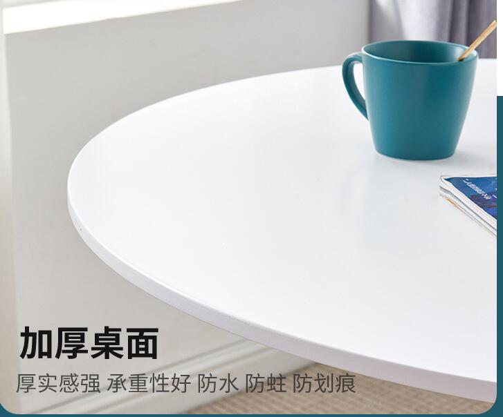 Lacquered small round table-φ90cm