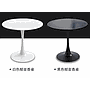 Lacquered small round table-φ90cm