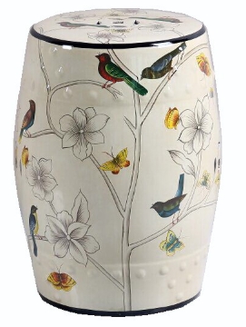 Ceramic stool