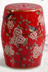 Ceramic stool