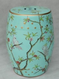 Ceramic stool