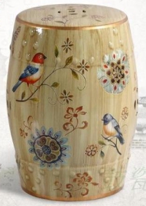 Ceramic stool