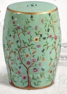 Ceramic stool