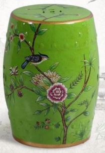 Ceramic stool