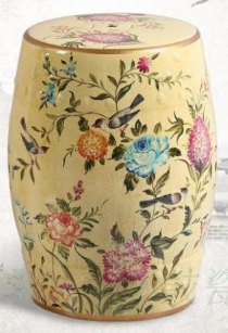 Ceramic stool