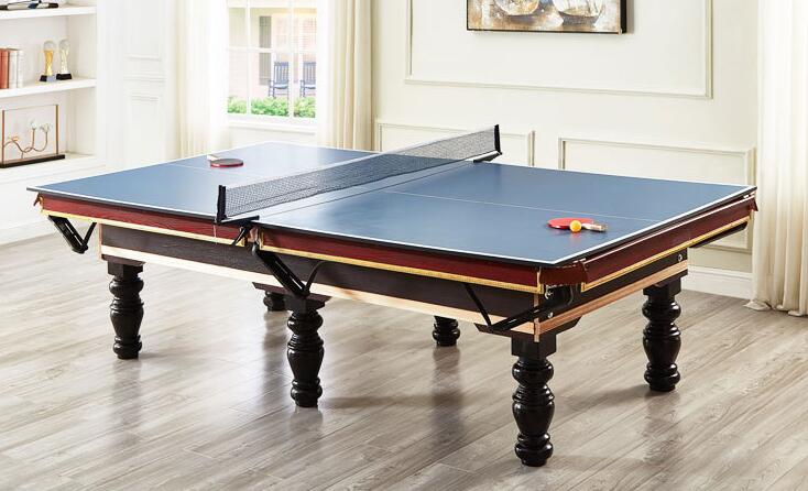 Billiards and table tennis combo