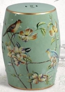 Ceramic stool