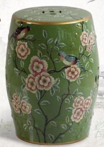 Ceramic stool
