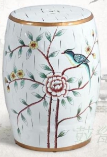 Ceramic stool