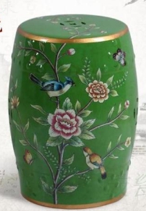 Ceramic stool