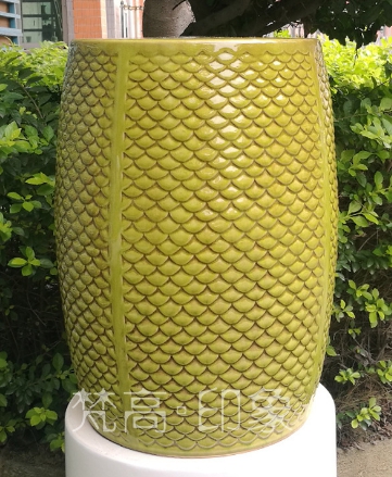 Ceramic stool