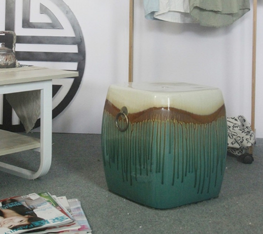 Ceramic stool