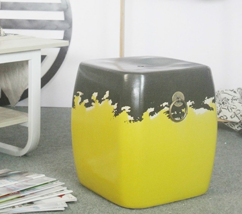 Ceramic stool